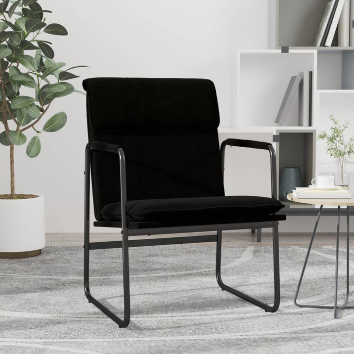 Scaun de relaxare, negru, 55x64x80 cm, material textil - WALTI WALTI