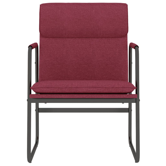 Scaun de relaxare, roșu vin, 55x64x80 cm, material textil - WALTI WALTI