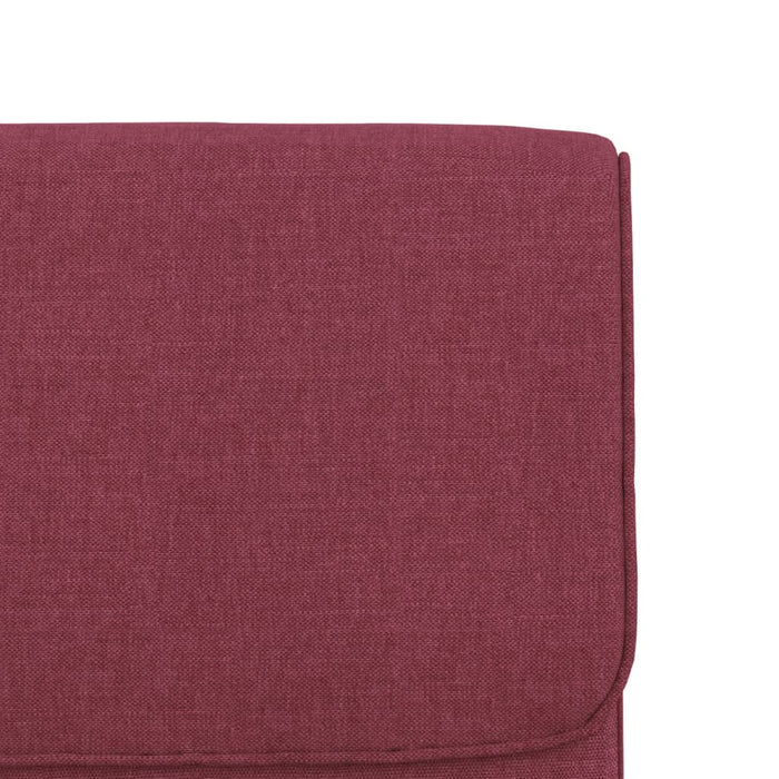 Scaun de relaxare, roșu vin, 55x64x80 cm, material textil - WALTI WALTI