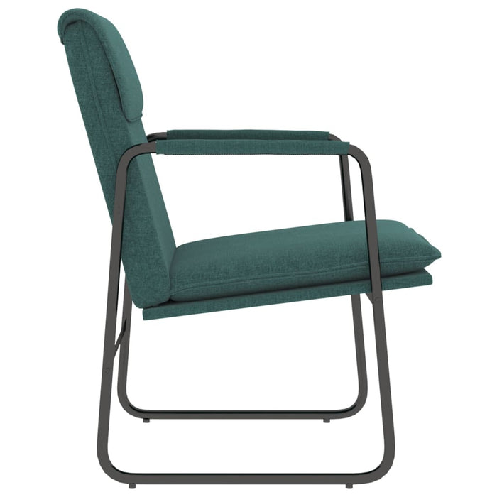 Scaun de relaxare, verde închis, 55x64x80 cm, material textil - WALTI WALTI