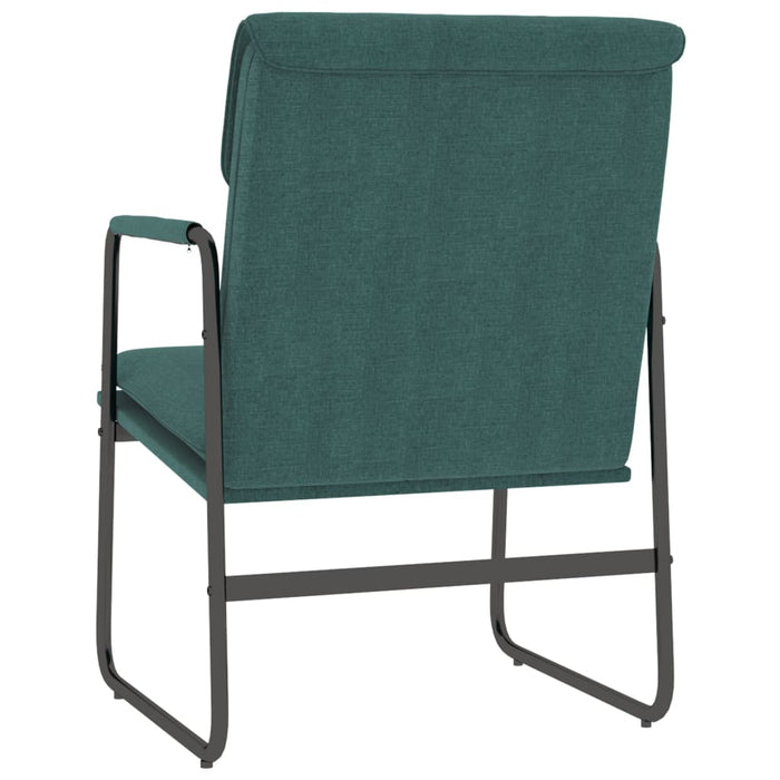 Scaun de relaxare, verde închis, 55x64x80 cm, material textil - WALTI WALTI