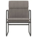 Scaun de relaxare, gri taupe, 55x64x80 cm, material textil - WALTI WALTI