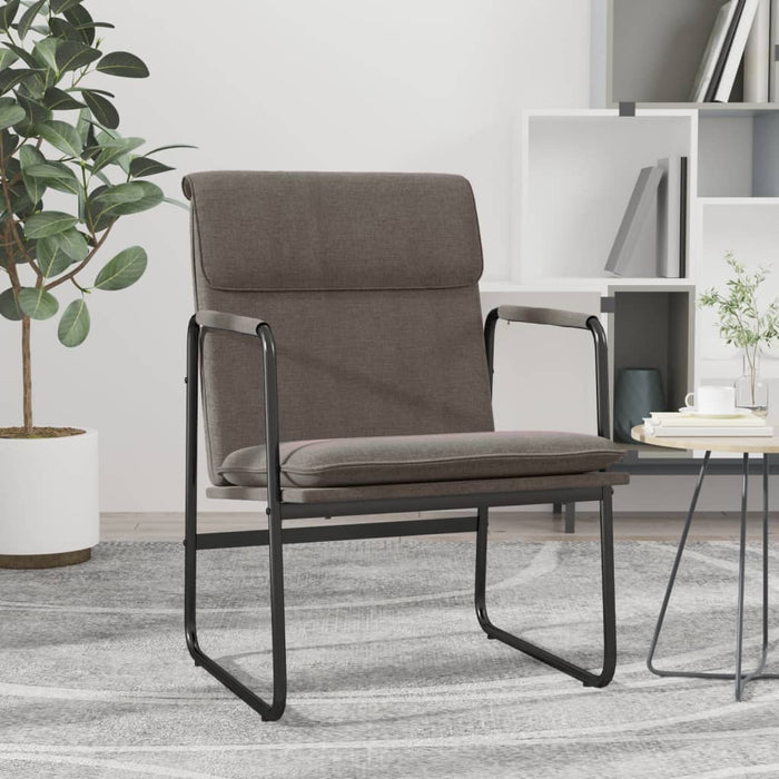 Scaun de relaxare, gri taupe, 55x64x80 cm, material textil - WALTI WALTI