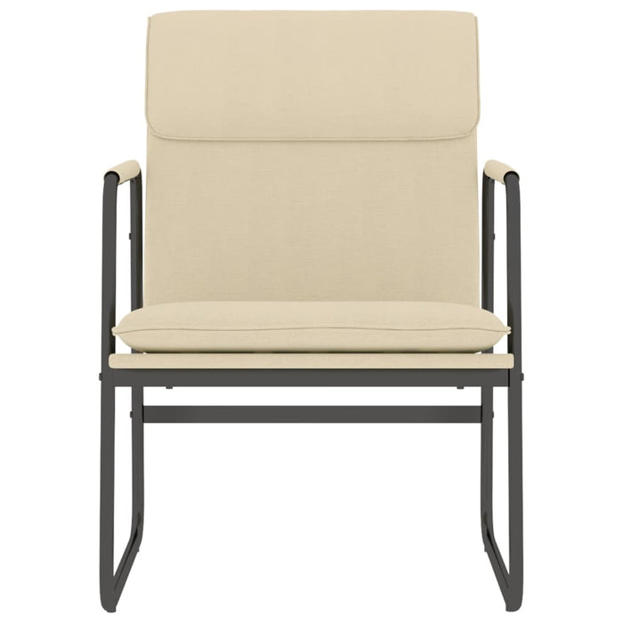 Scaun de relaxare, crem, 55x64x80 cm, material textil WALTI