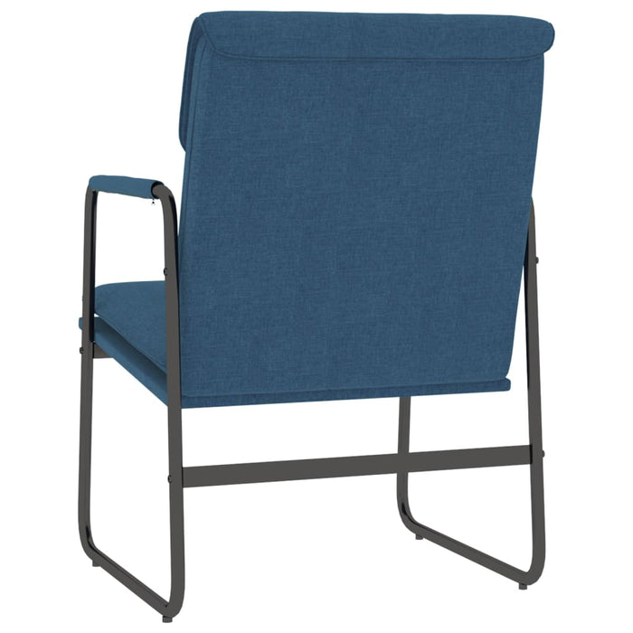 Scaun de relaxare, albastru, 55x64x80 cm, material textil - WALTI WALTI