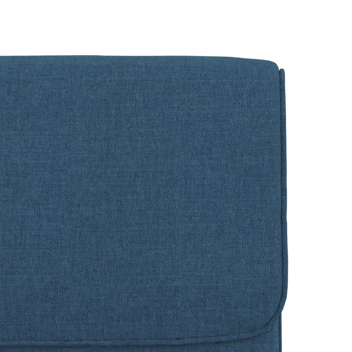 Scaun de relaxare, albastru, 55x64x80 cm, material textil - WALTI WALTI