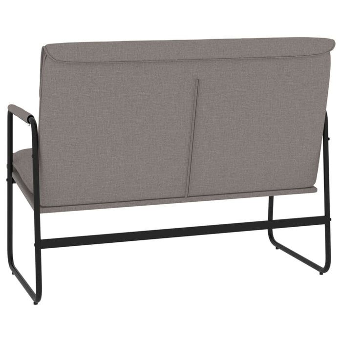 Bancă, gri taupe, 100x64x80 cm, material textil - WALTI WALTI