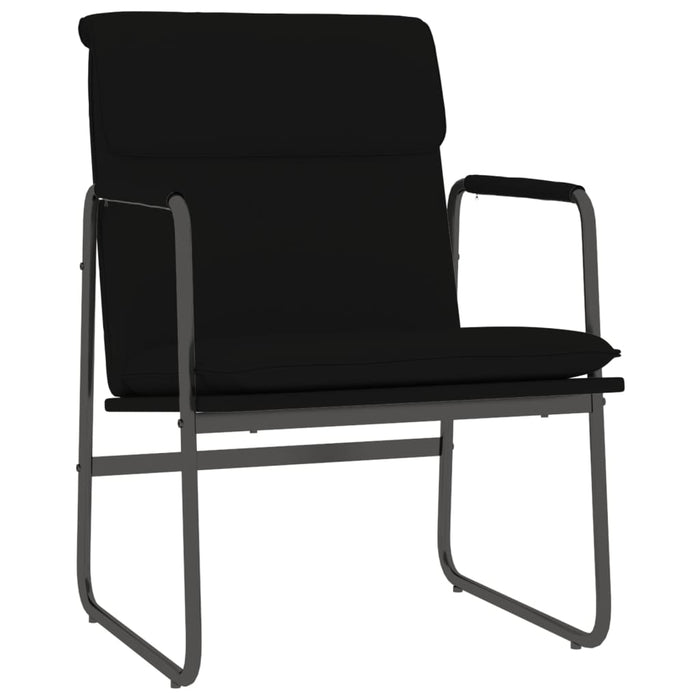 Scaun de relaxare, negru, 55x64x80 cm, piele artificială - WALTI WALTI