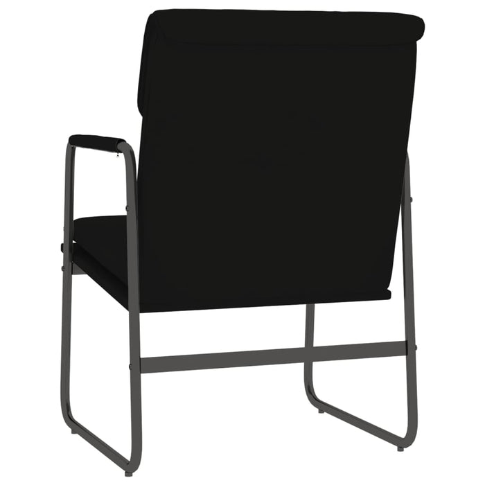 Scaun de relaxare, negru, 55x64x80 cm, piele artificială - WALTI WALTI