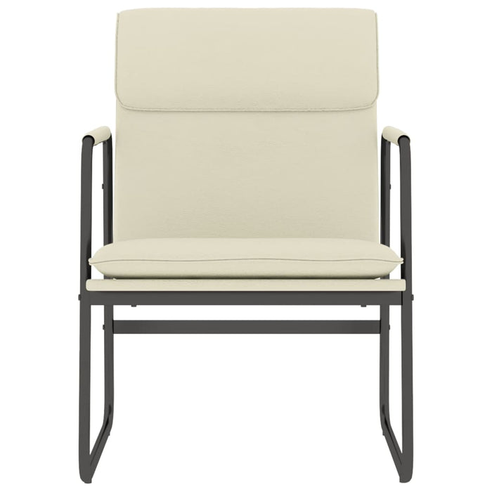 Scaun de relaxare, crem, 55x64x80 cm, piele artificială - WALTI WALTI