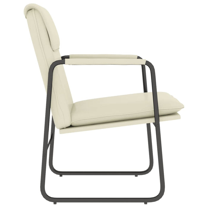 Scaun de relaxare, crem, 55x64x80 cm, piele artificială - WALTI WALTI