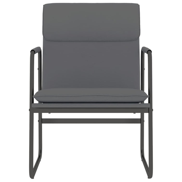 Scaun de relaxare, gri, 55x64x80 cm, piele artificială - WALTI WALTI