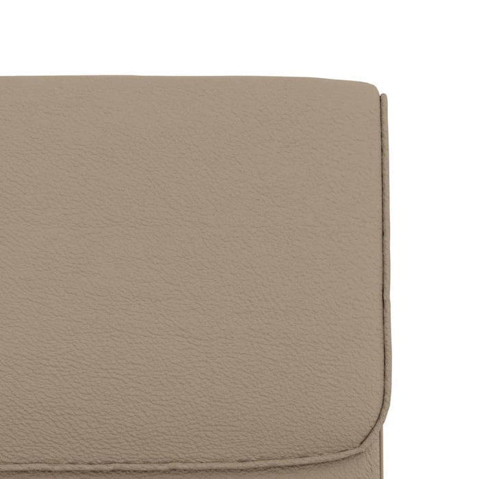 Scaun de relaxare, cappuccino, 55x64x80 cm, piele artificială - WALTI WALTI