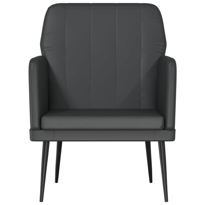 Fotoliu, negru, 61x78x80 cm, piele artificială - WALTI WALTI