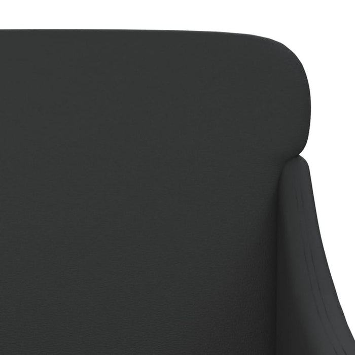 Fotoliu, negru, 63x76x80 cm, piele artificială - WALTI WALTI