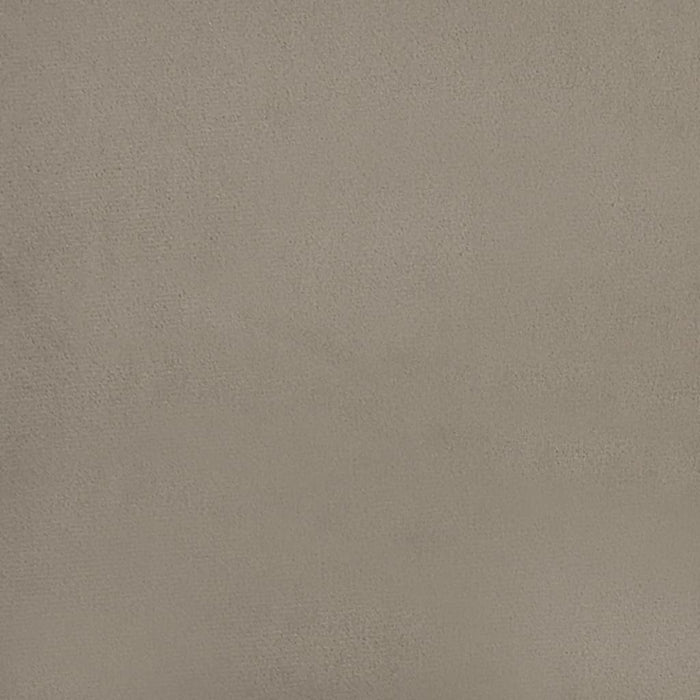 Bancă, gri deschis, 110x76x80 cm, catifea - WALTI WALTI