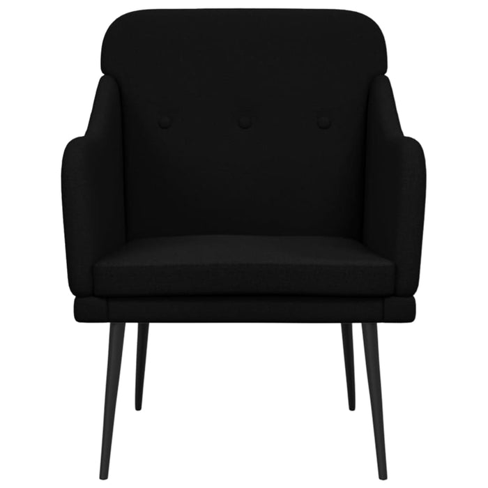 Fotoliu, negru, 63x76x80 cm, textil - WALTI WALTI