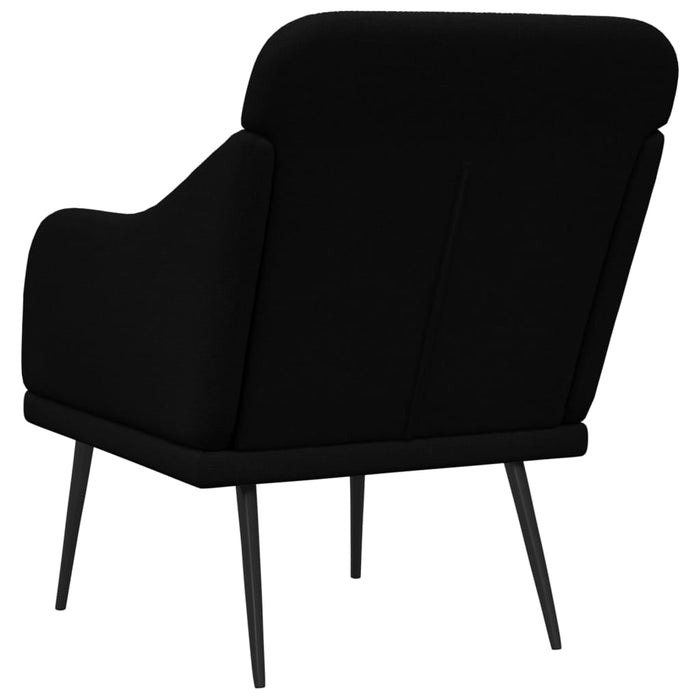 Fotoliu, negru, 63x76x80 cm, textil - WALTI WALTI