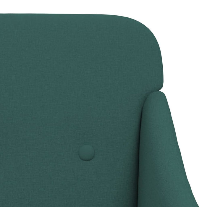 Fotoliu, verde închis, 63x76x80 cm, textil WALTI