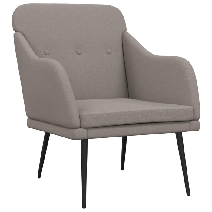 Fotoliu, gri taupe, 63x76x80 cm, textil - WALTI WALTI