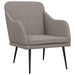 Fotoliu, gri taupe, 63x76x80 cm, textil - WALTI WALTI
