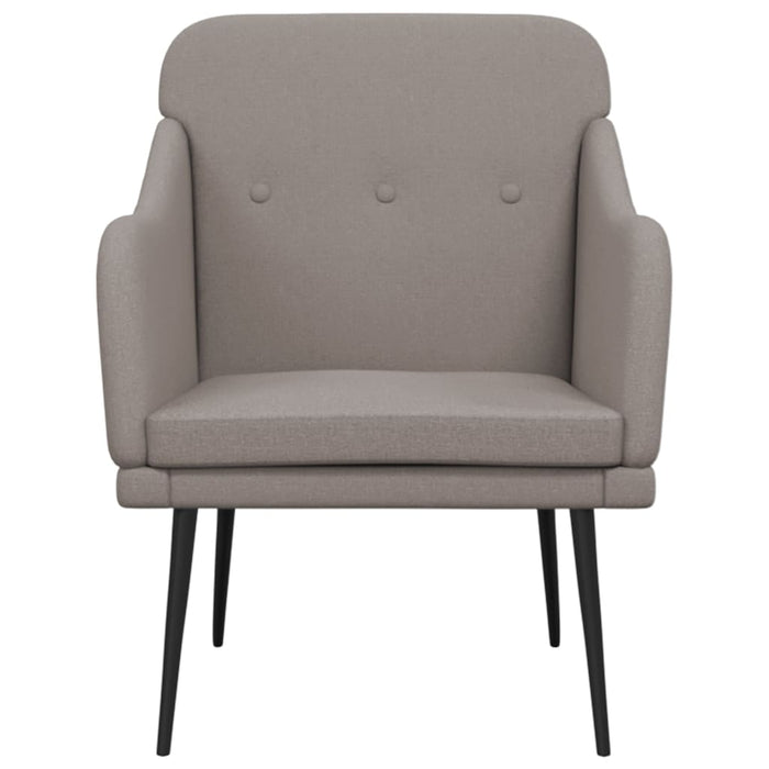 Fotoliu, gri taupe, 63x76x80 cm, textil - WALTI WALTI