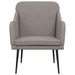 Fotoliu, gri taupe, 63x76x80 cm, textil - WALTI WALTI