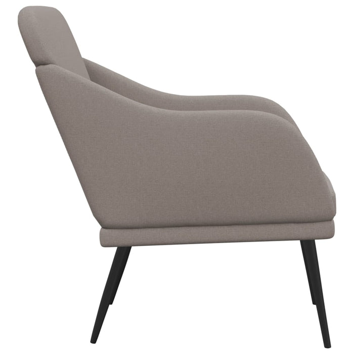 Fotoliu, gri taupe, 63x76x80 cm, textil - WALTI WALTI