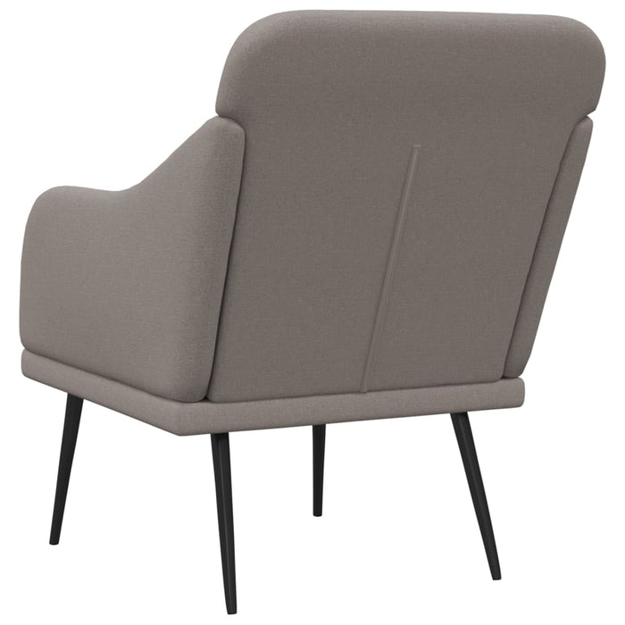 Fotoliu, gri taupe, 63x76x80 cm, textil - WALTI WALTI