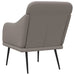 Fotoliu, gri taupe, 63x76x80 cm, textil - WALTI WALTI