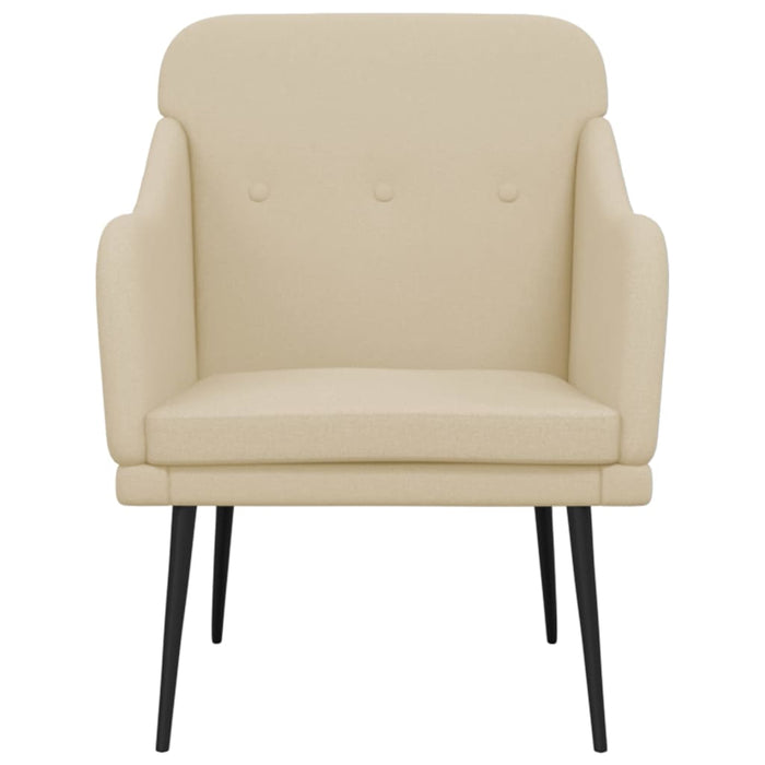 Fotoliu, crem, 63x76x80 cm, textil - WALTI WALTI