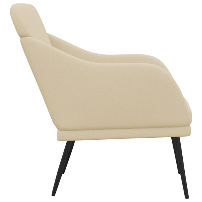 Fotoliu, crem, 63x76x80 cm, textil - WALTI WALTI