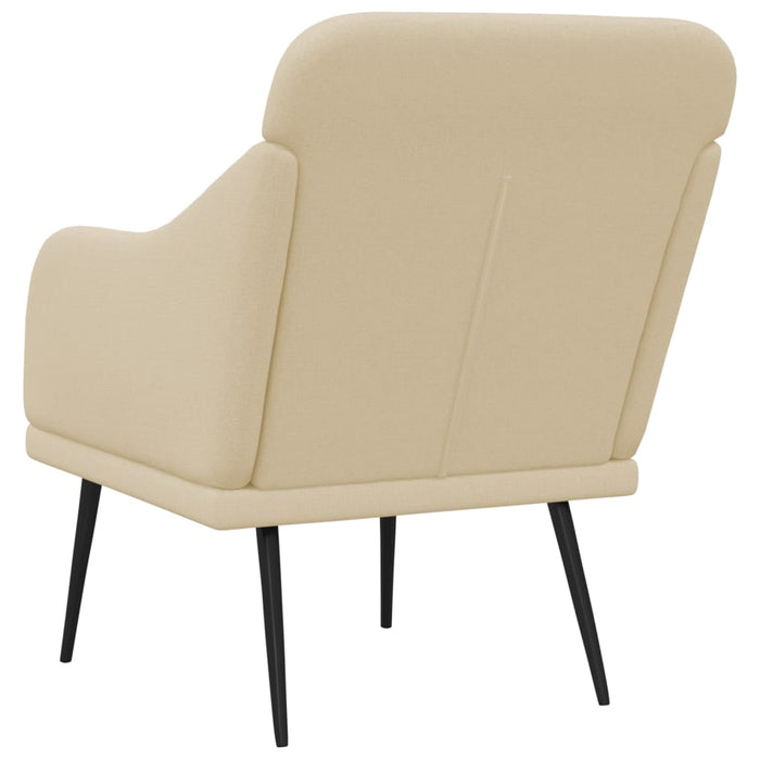 Fotoliu, crem, 63x76x80 cm, textil - WALTI WALTI