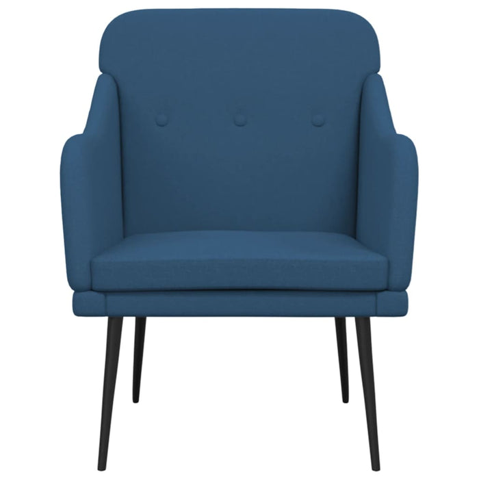 Fotoliu, albastru, 63x76x80 cm, textil - WALTI WALTI