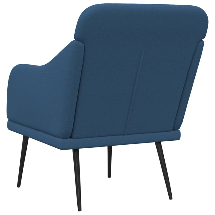 Fotoliu, albastru, 63x76x80 cm, textil - WALTI WALTI