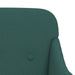 Bancă, verde închis, 110x76x80 cm, textil - WALTI WALTI