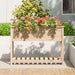 Jardinieră cu raft, 111,5x34,5x81 cm, lemn masiv de pin - WALTI WALTI