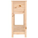Jardinieră cu raft, 111,5x34,5x81 cm, lemn masiv de pin - WALTI WALTI