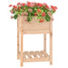 Jardinieră cu raft, 54x54x81 cm, lemn masiv de pin - WALTI WALTI