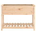 Jardinieră cu raft, 111,5x54x81 cm, lemn masiv de pin - WALTI WALTI