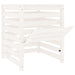Compostor, alb, 63,5x63,5x77,5 cm, lemn masiv de pin - WALTI WALTI