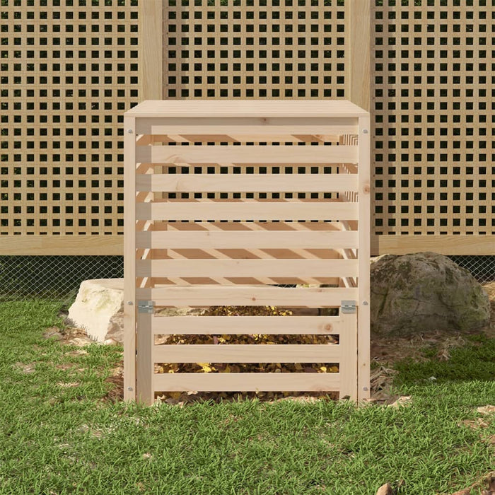 Compostor, 82,5x82,5x99,5 cm, lemn masiv de pin WALTI