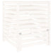 Compostor, alb, 82,5x82,5x99,5 cm, lemn masiv de pin - WALTI WALTI