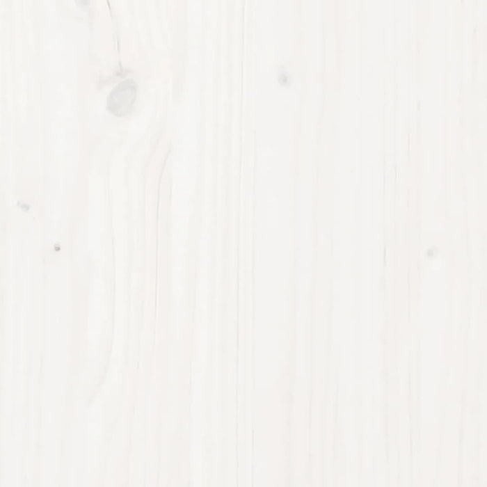 Compostor, alb, 82,5x82,5x99,5 cm, lemn masiv de pin - WALTI WALTI