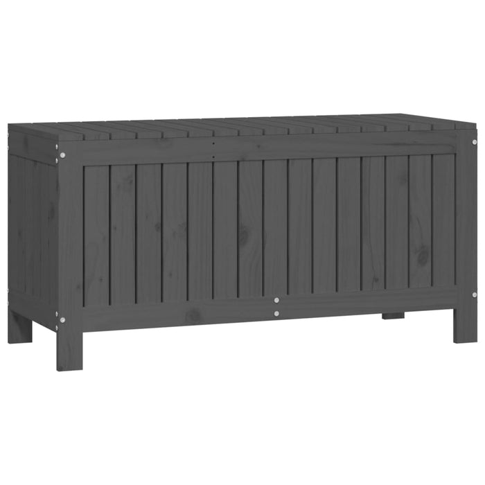 Cutie de depozitare grădină, gri, 108x42,5x54 cm lemn masiv pin - WALTI WALTI