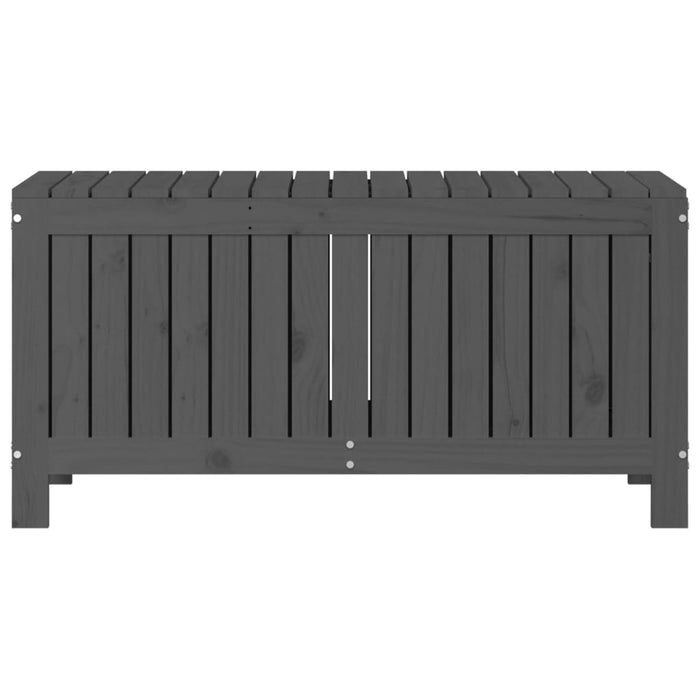 Cutie de depozitare grădină, gri, 108x42,5x54 cm lemn masiv pin - WALTI WALTI