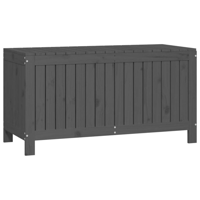 Cutie de depozitare grădină, gri, 115x49x60 cm, lemn masiv pin - WALTI WALTI