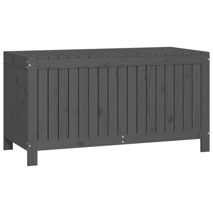 Cutie de depozitare grădină, gri, 121x55x64 cm, lemn masiv pin - WALTI WALTI