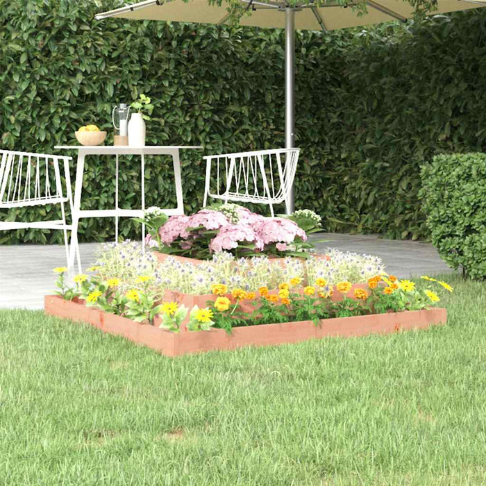 Jardinieră, 110x110x27 cm, lemn masiv douglas - WALTI WALTI