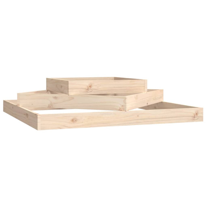 Jardinieră, 112x112x27 cm, lemn masiv de pin - WALTI WALTI